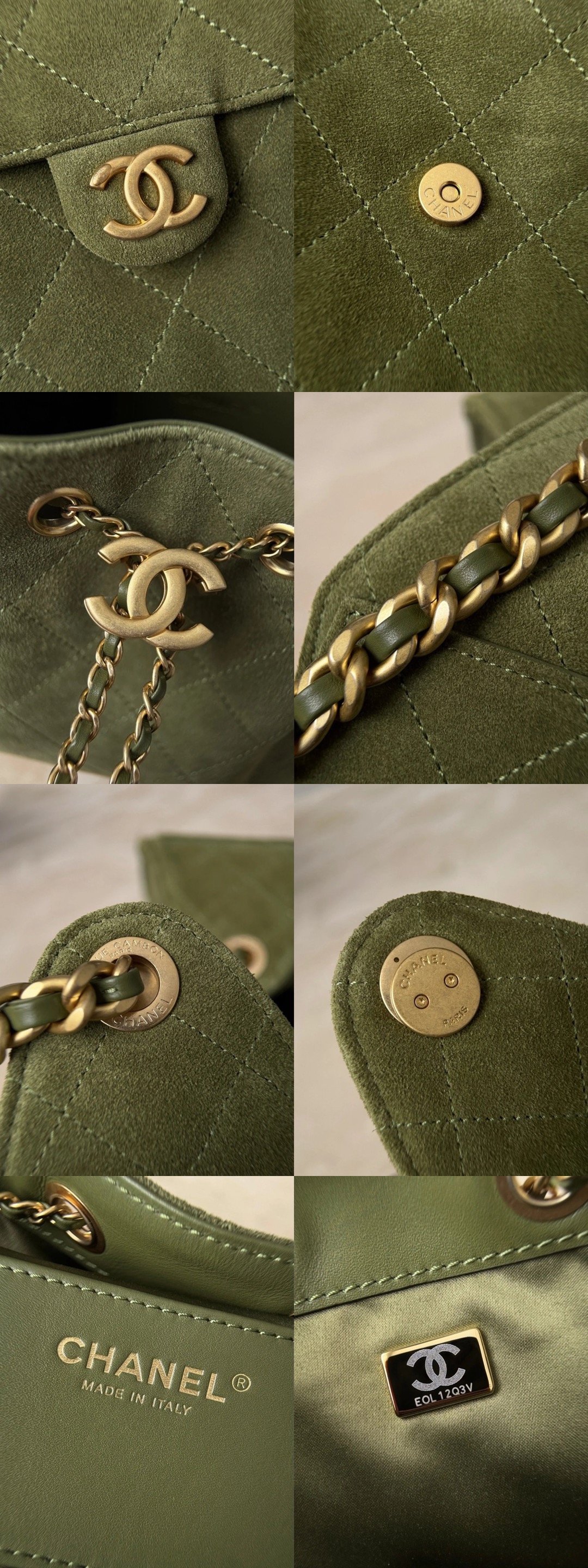 CHANEL 25 Hobo Bag Suede-Grass Green Picsew 20251229192754