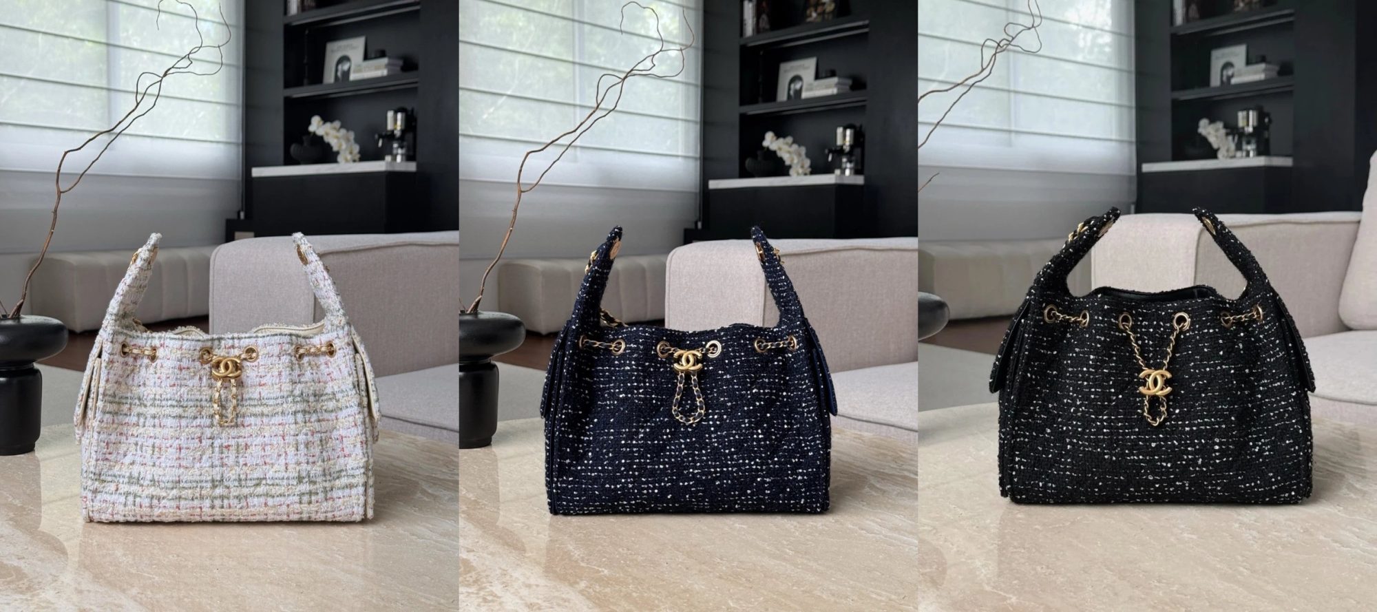 CHANEL 25 small handbag Wool tweed Picsew 20260225002245 2000x889