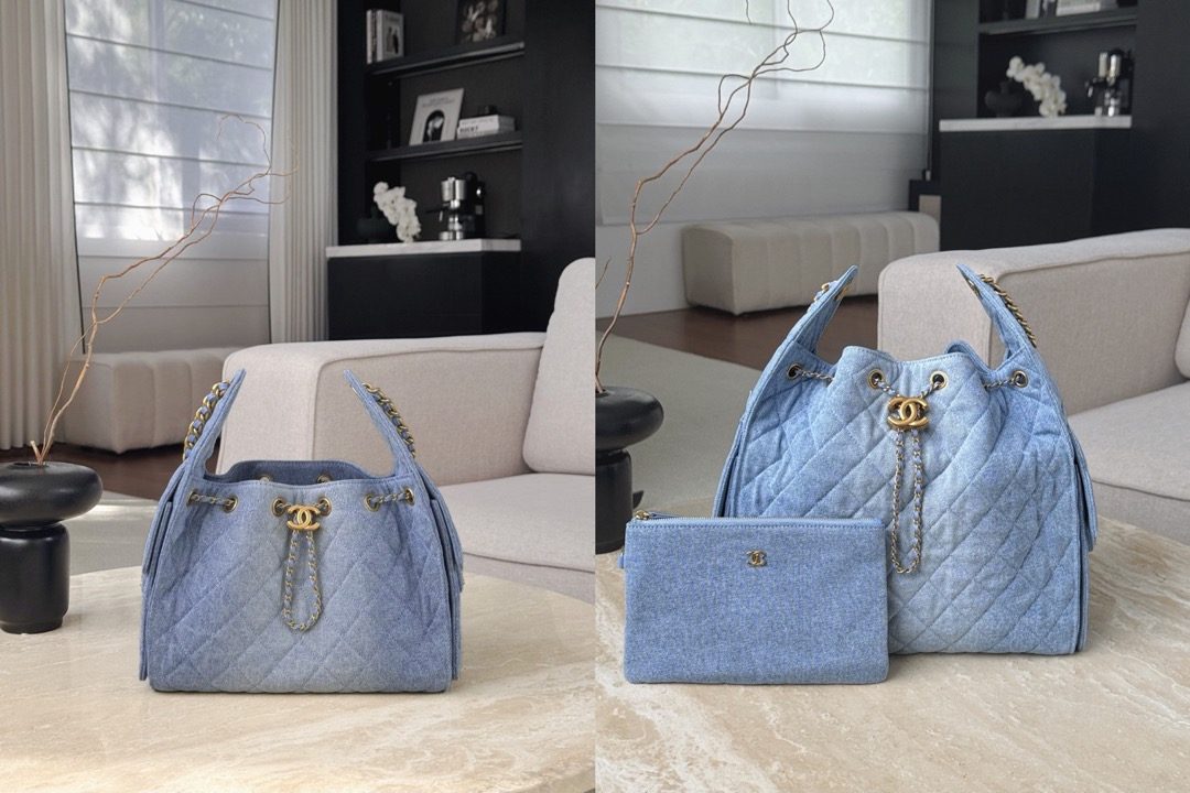 CHANEL 25C 25Bag Wash Denim Light Blue Picsew 20260319002529 E1776349630763