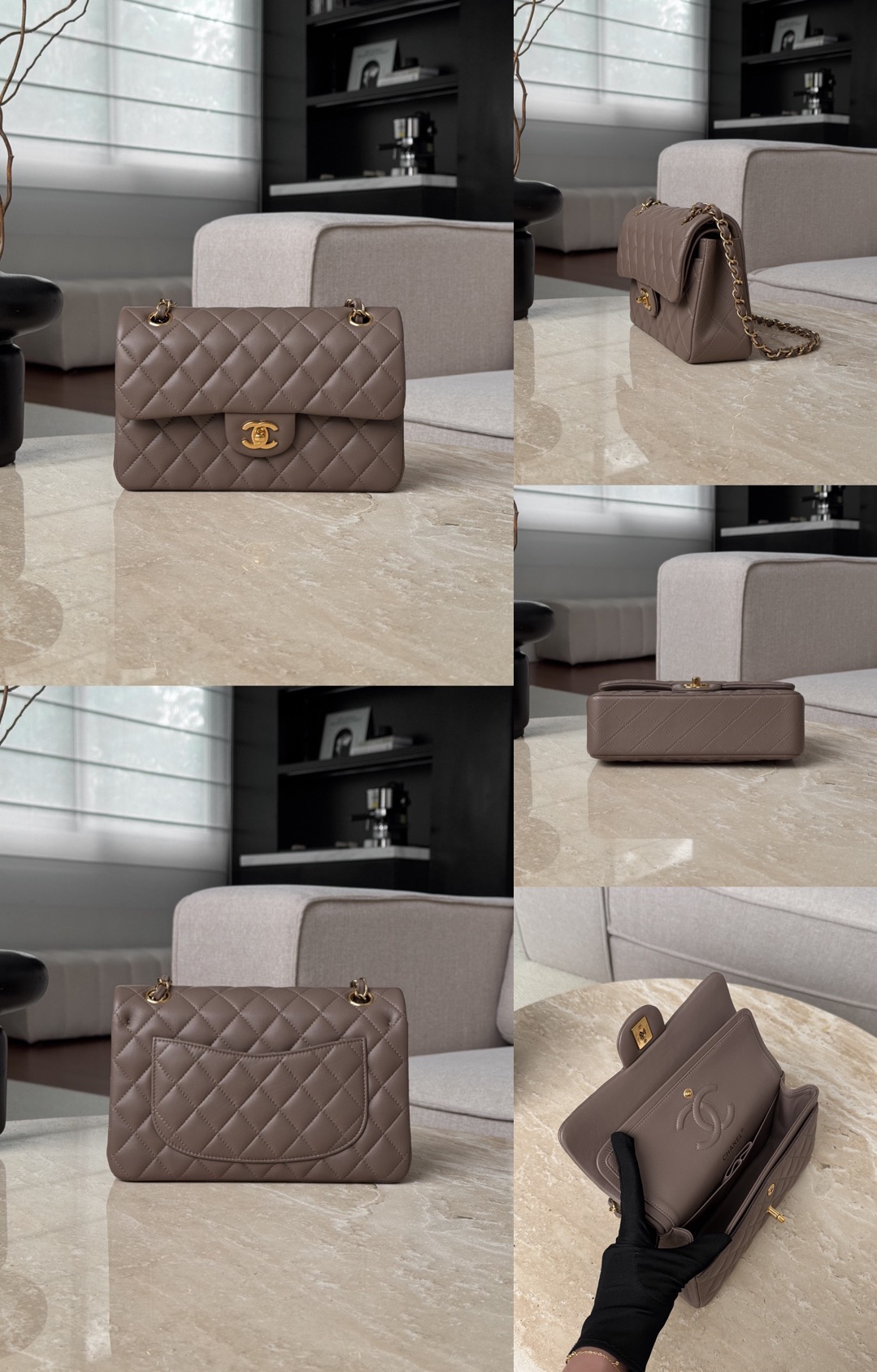 CHANEL Classic Flag Bag Lambskin Leather-23CM Picsew 20260319182924