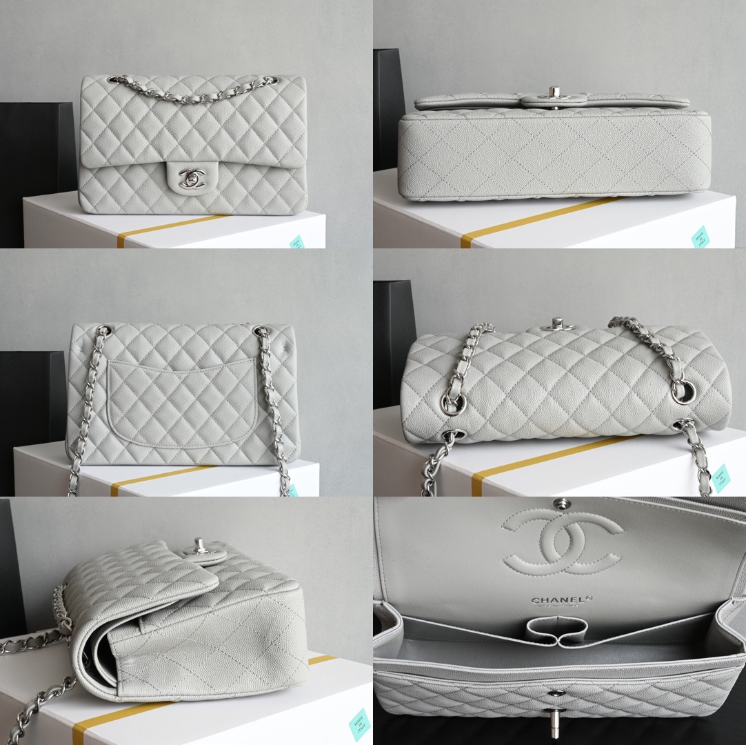 CHANEL Classique Flap Medium Handbag Caviar Leather Picsew 20260319220157