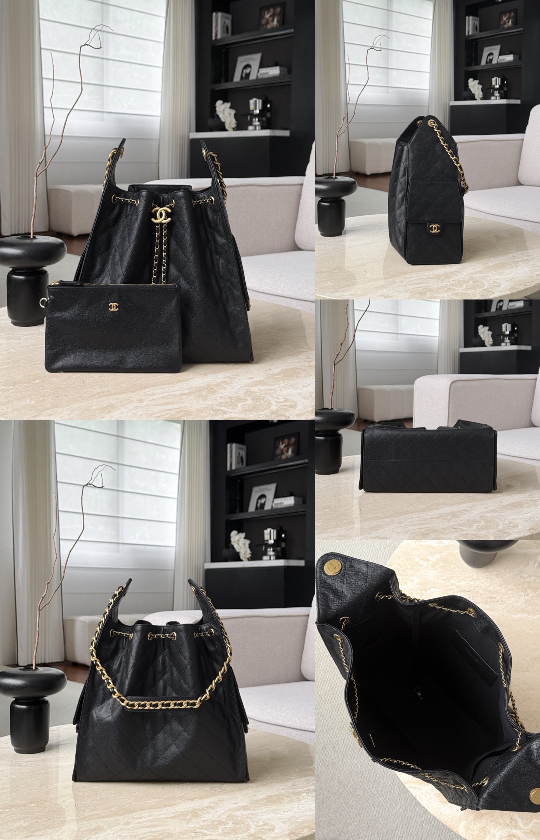 CHANEL 25C Hobo Bag In Black Picsew 20260320230013