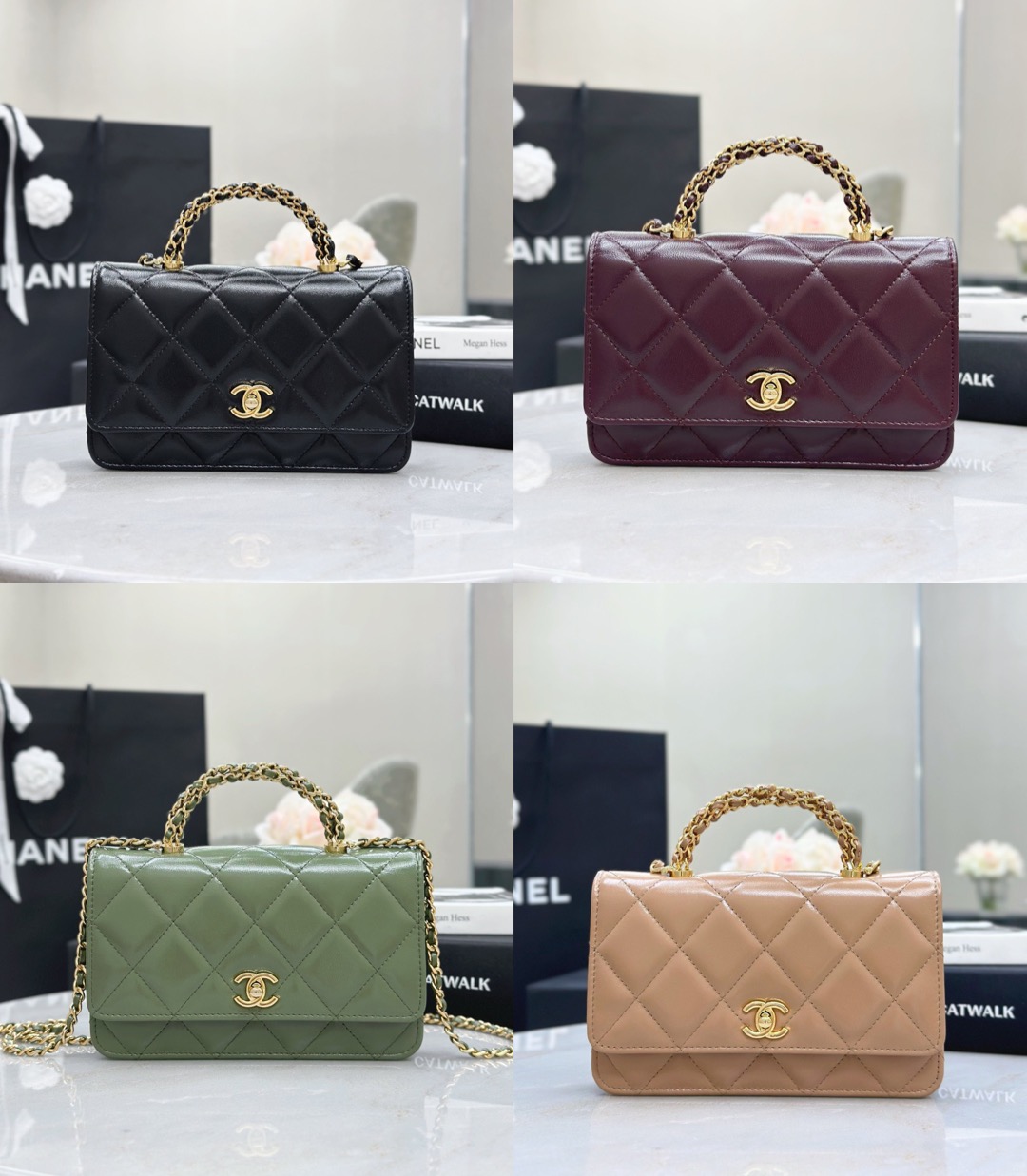 CHANEL Wallet On Chain Shiny Lambskin Picsew 20260404183727