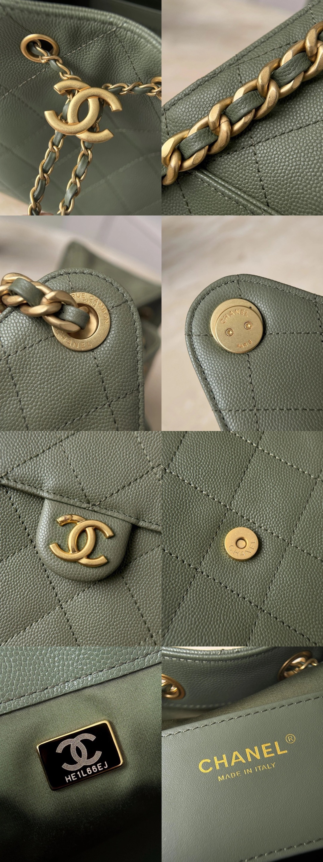 CHANEL 25Bag Caviar leather In Green Picsew 20260415200408