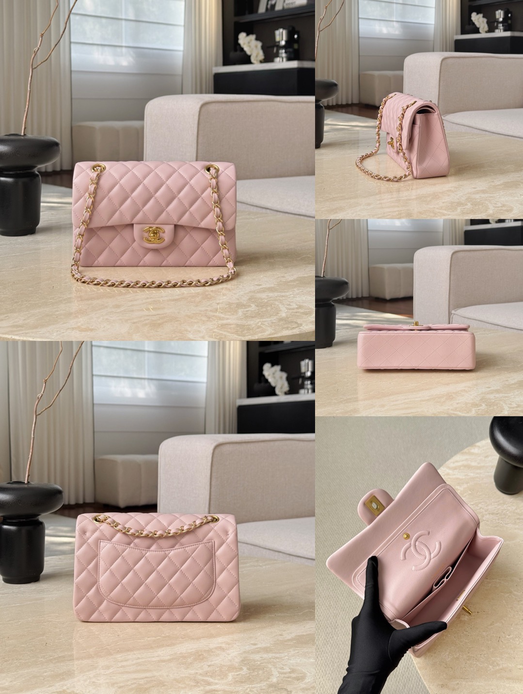 CHANEL Classic Flag Bag Lambskin Leather-23CM Picsew 20260422181059