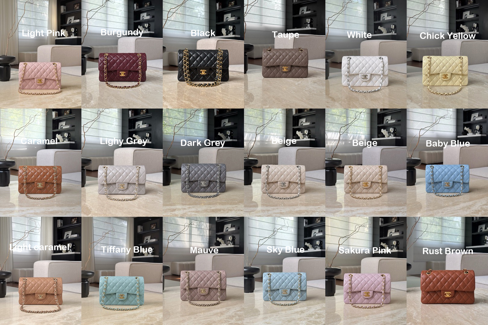 CHANEL Classic Flag Bag Lambskin Leather-23CM Picsew 20260422181139