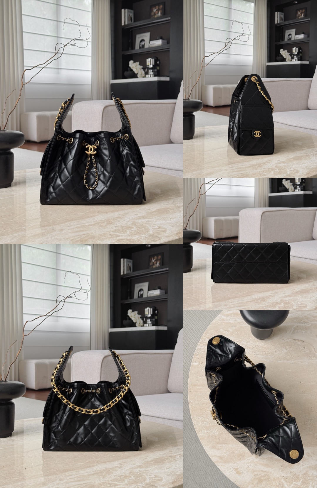 CHANEL 25C Hobo Bag In Black Picsew 20260426205713
