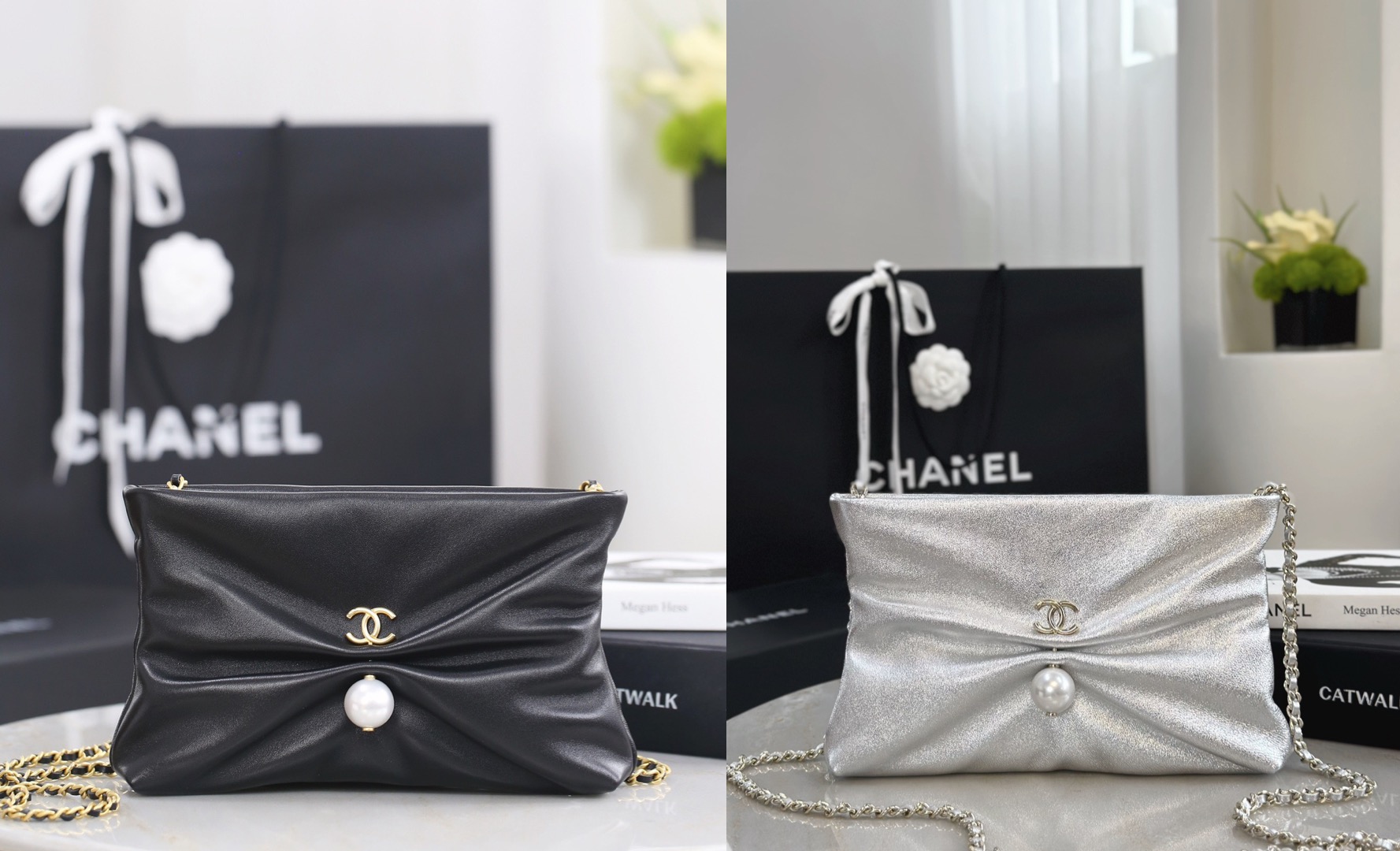 CHANEL clutch bag with pearl Picsew 20260427200805