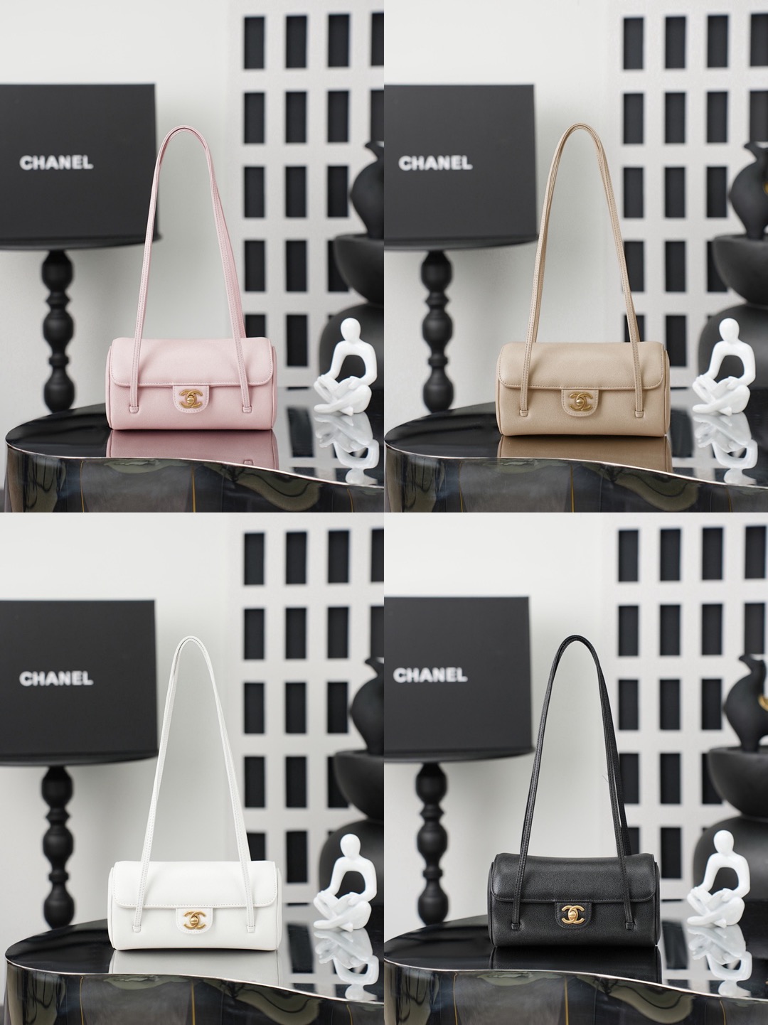 CHANEL Shiny Caviar Preppy Coco Small Bowling Bag Picsew 20260501145702