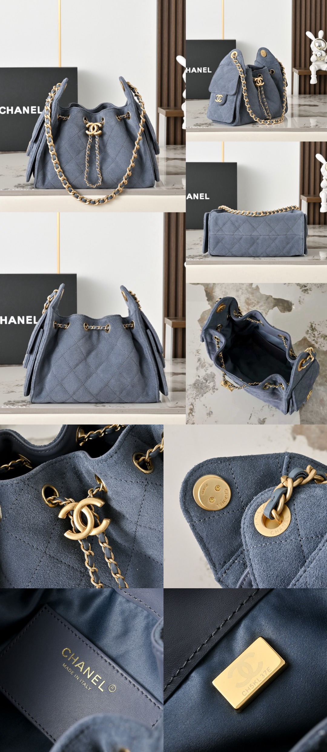CHANEL 26C MINI Hobobag Suede Picsew 20260503002026