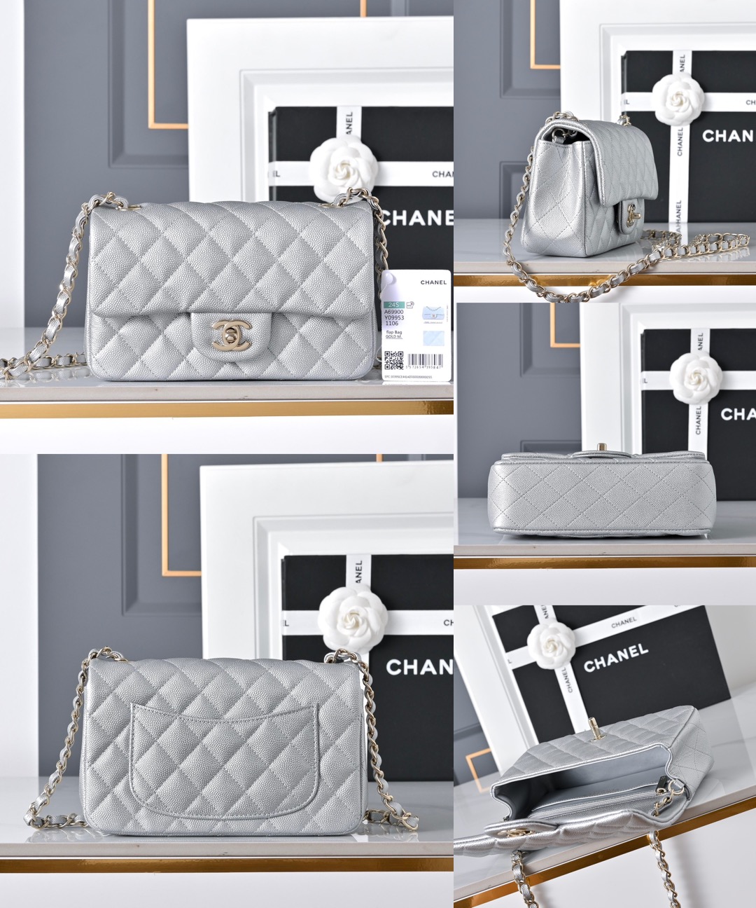 CHANEL Mini Classic Handbag Caviar leather-20CM Picsew 20260503020907