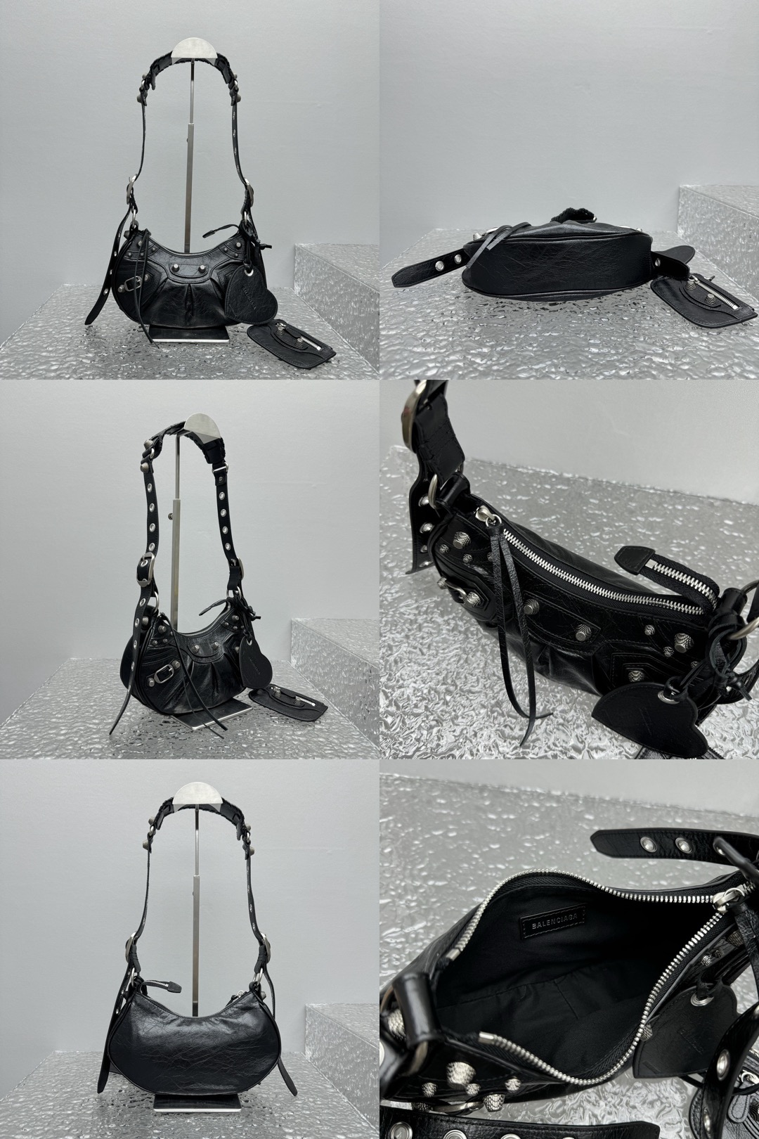 BALENCIAGA Le Cagole Shoulder Bag Small in Black Picsew 20260511014255