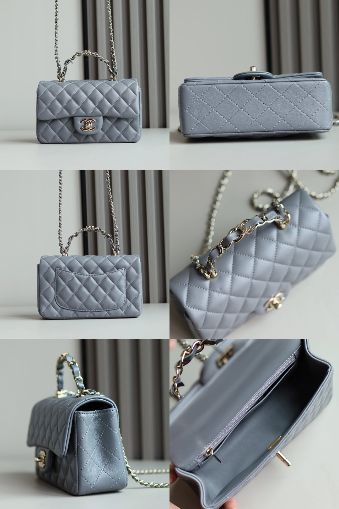 CHANEL 23K Classic Handbag With Top Handle Lambskin Picsew 20260514141515