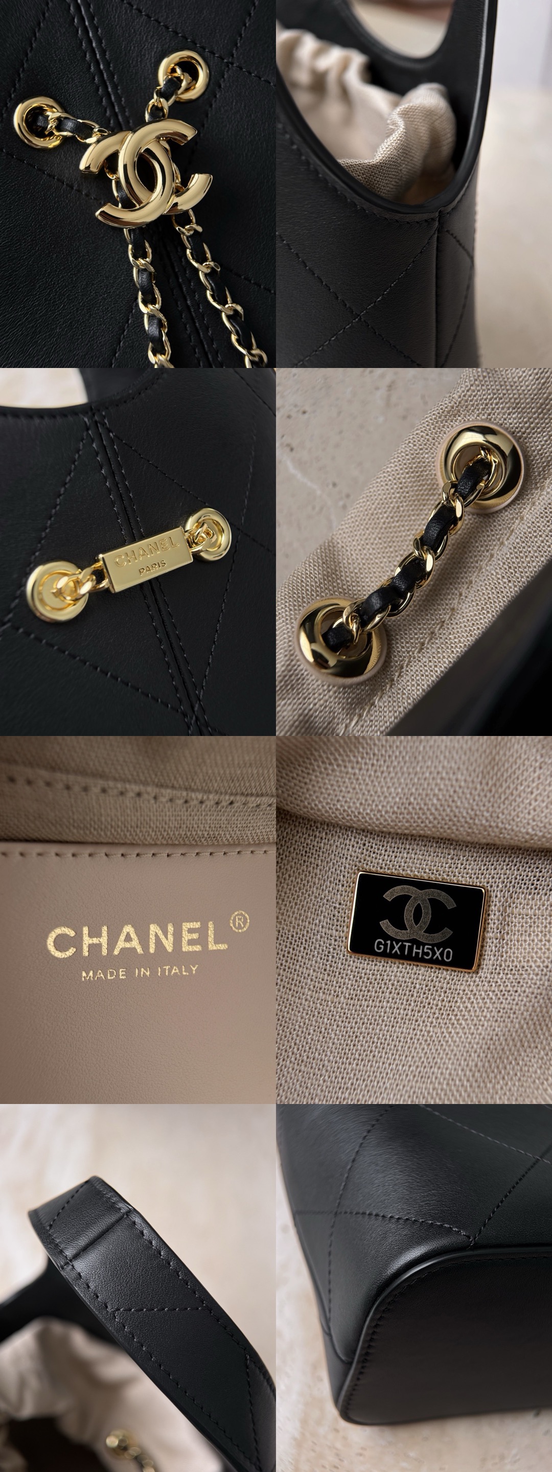 CHANEL Small Shopping Bag Calfskin Black Picsew 20260526141038