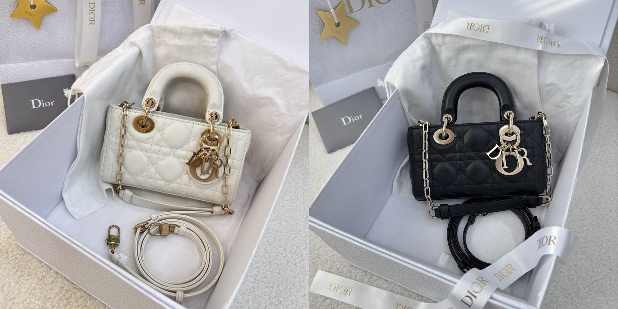 DIOR Micro Lady D-Joy Bag Cannage Lambskin White Picsew 20260526142022 2000x1000