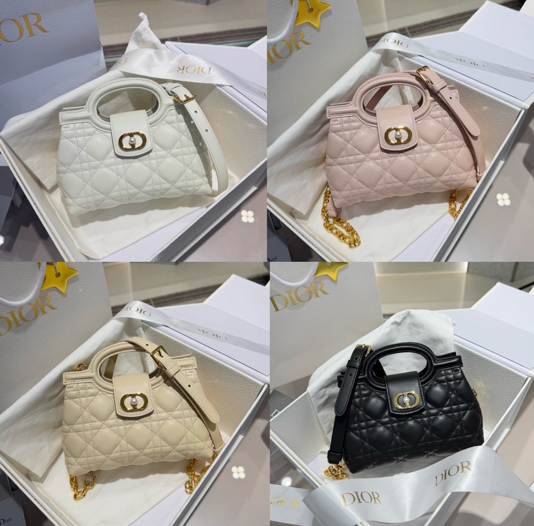 DIOR Jolie Top Handle Mini Bag Cannage Lambskin Picsew 20260529014143