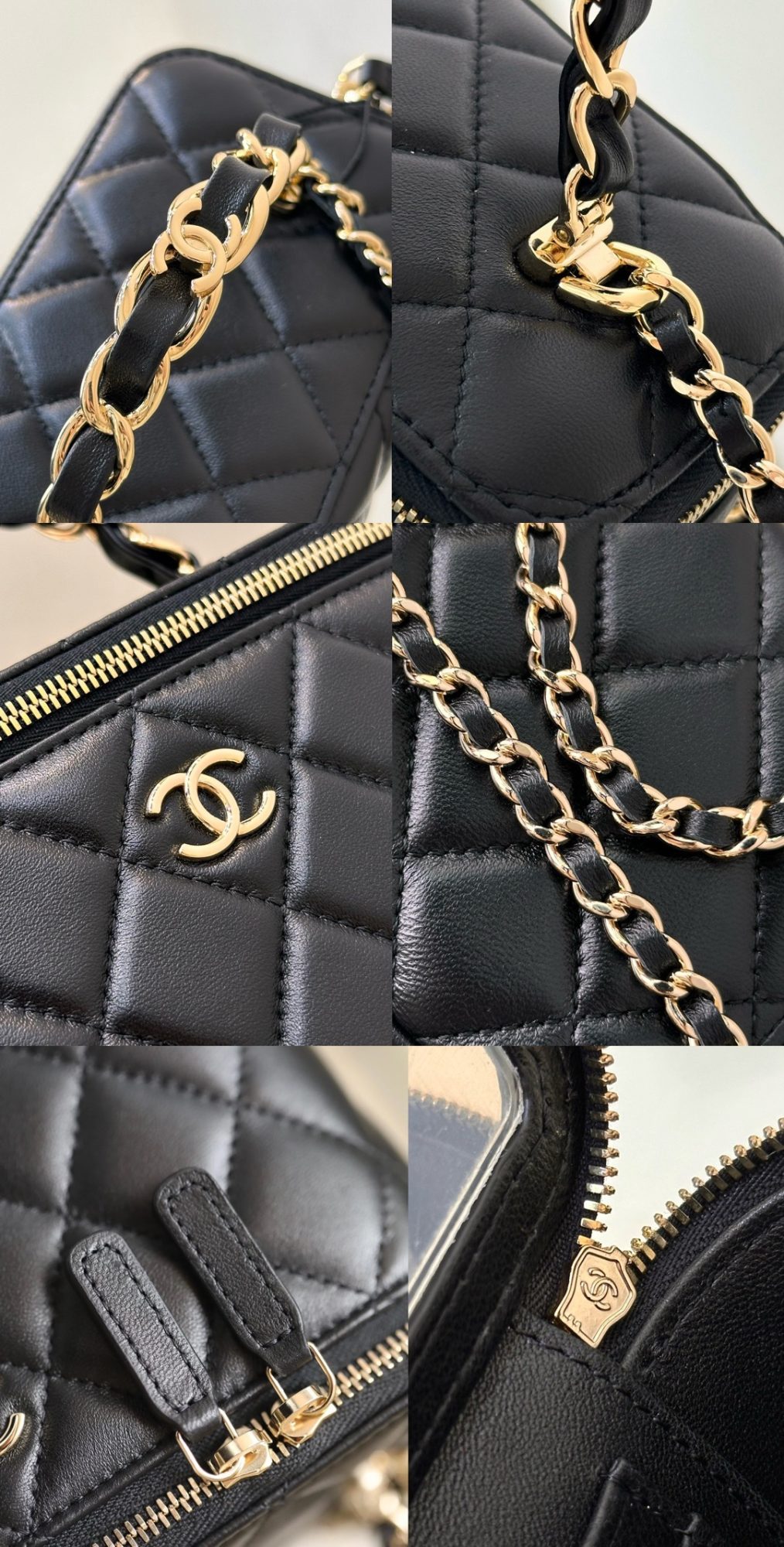 CHANEL 23K Logo Handle Lambskin Box Makeup Bag Picsew 20260607232009 1014x2000