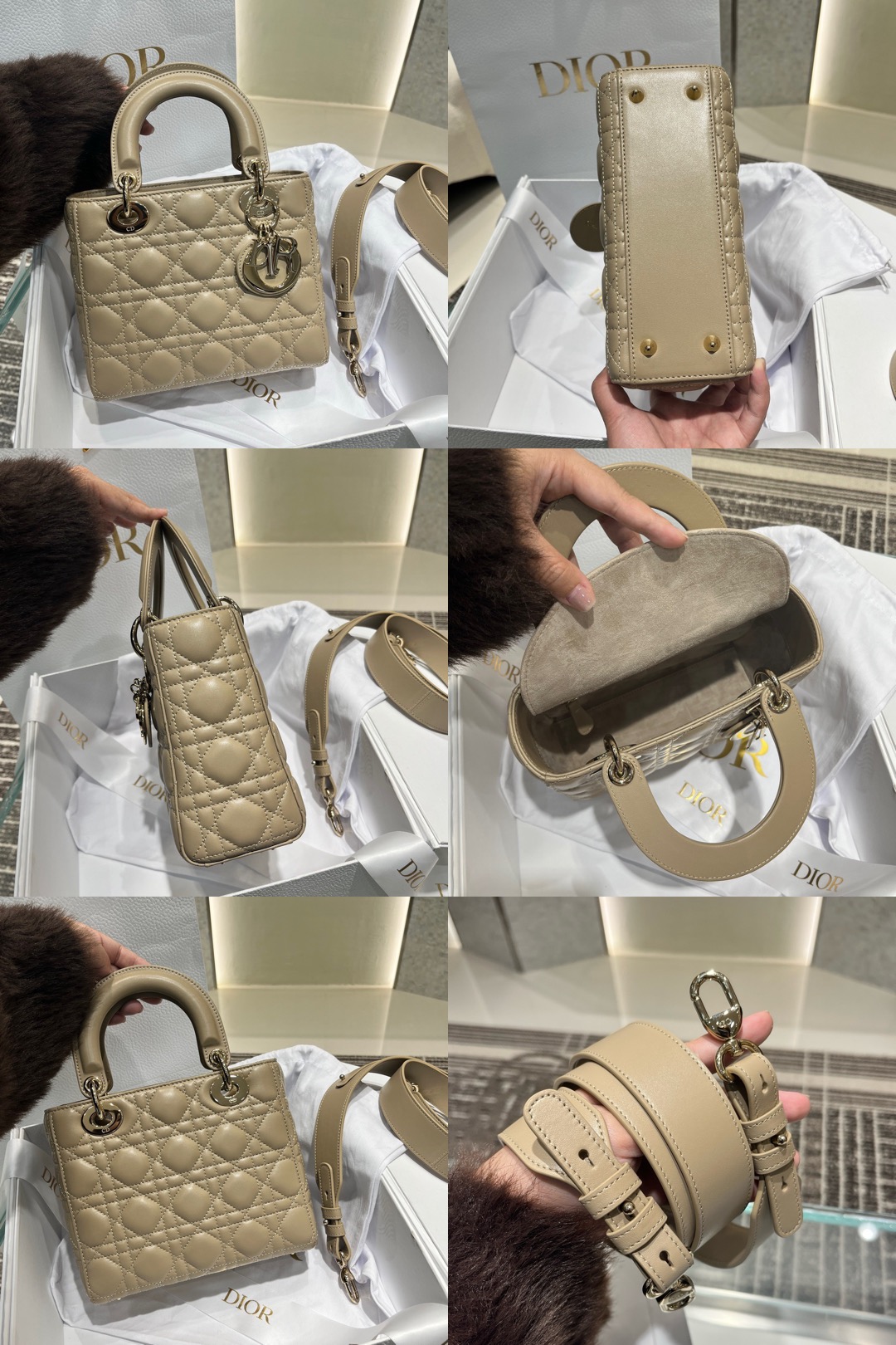 Dior Small Lady Dior Bag Cannage Lambskin Picsew 20260608162553