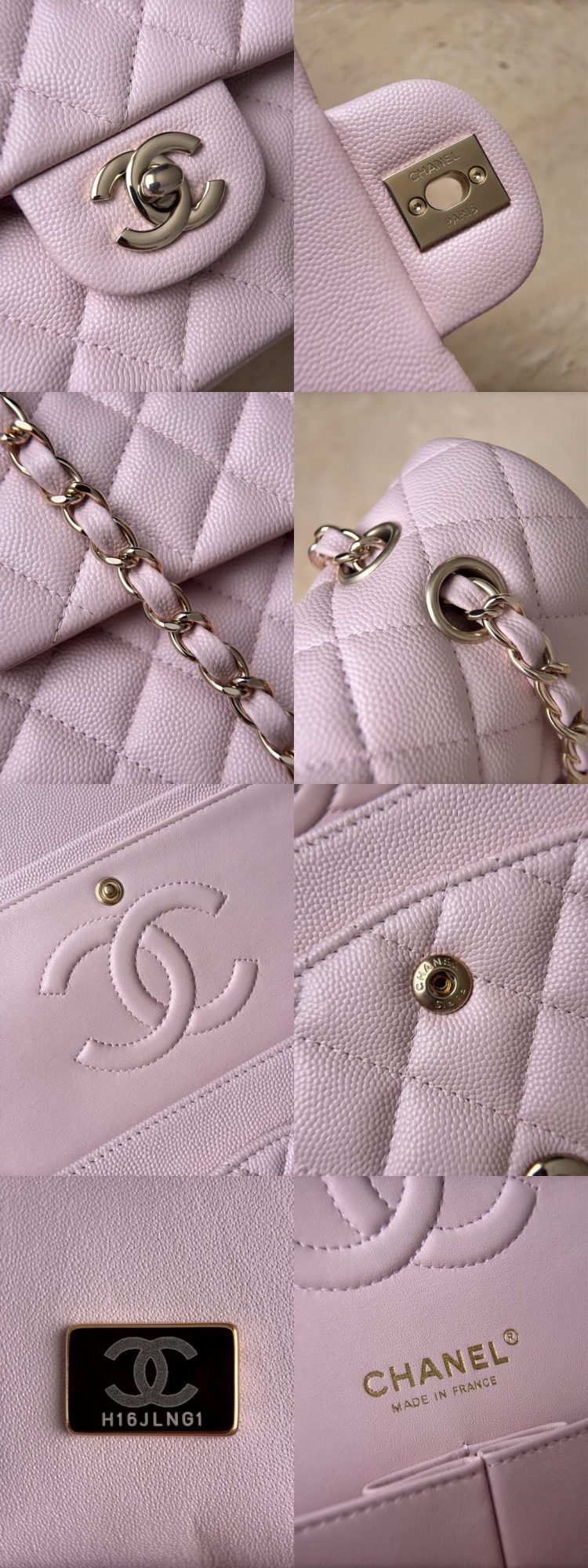 CHANEL Classique Flap Medium Light Pink Caviar Leather Picsew 20260618012048 750x2000