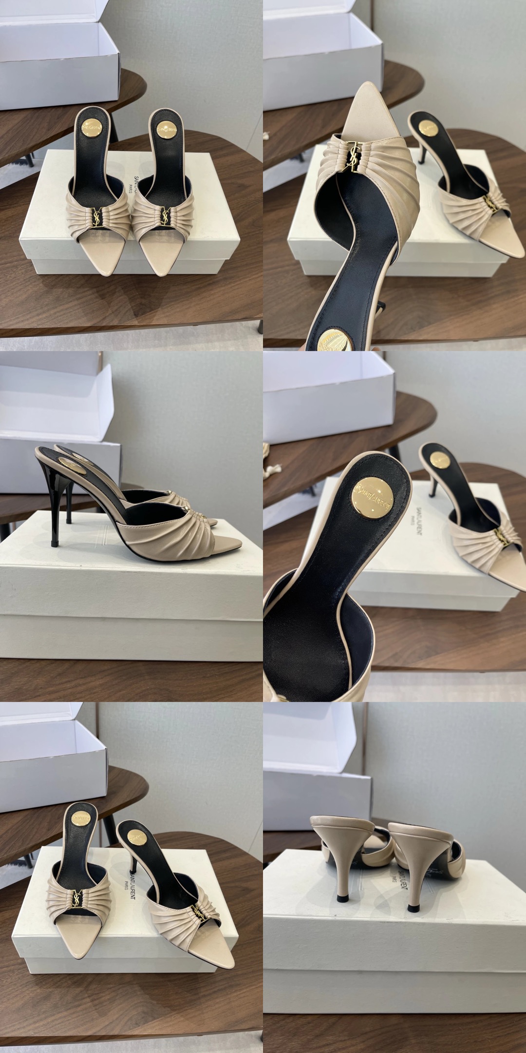 YSL Babylone Smooth Leather Mules Picsew 20260621144004